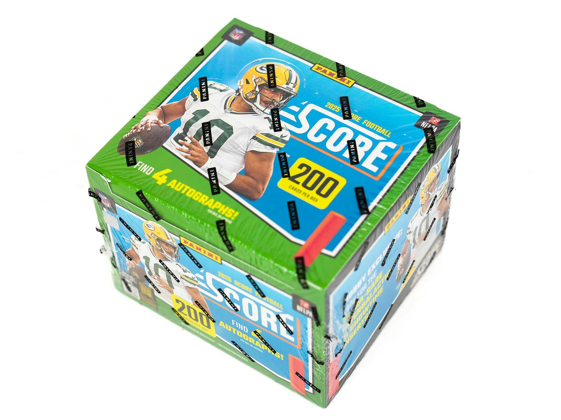 2025 Panini Score Football Hobby Box (4 Autogtaphs) (10 Jumbo Packs)