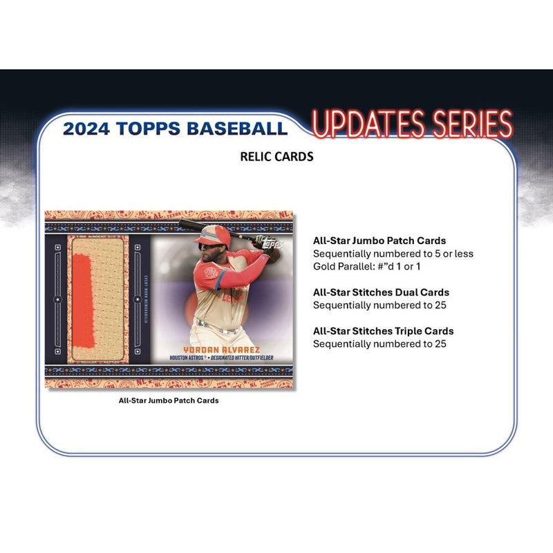 2024 Topps Update Series Baseball Blaster Box (Royal Blue / Holiday Parallels)  OCT 16th