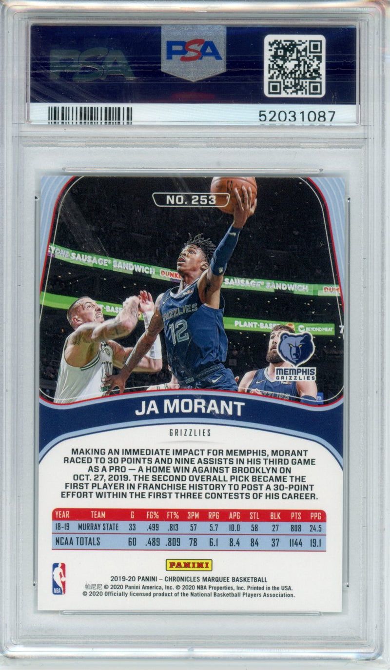 2019 Panini Chronicles Ja Morant