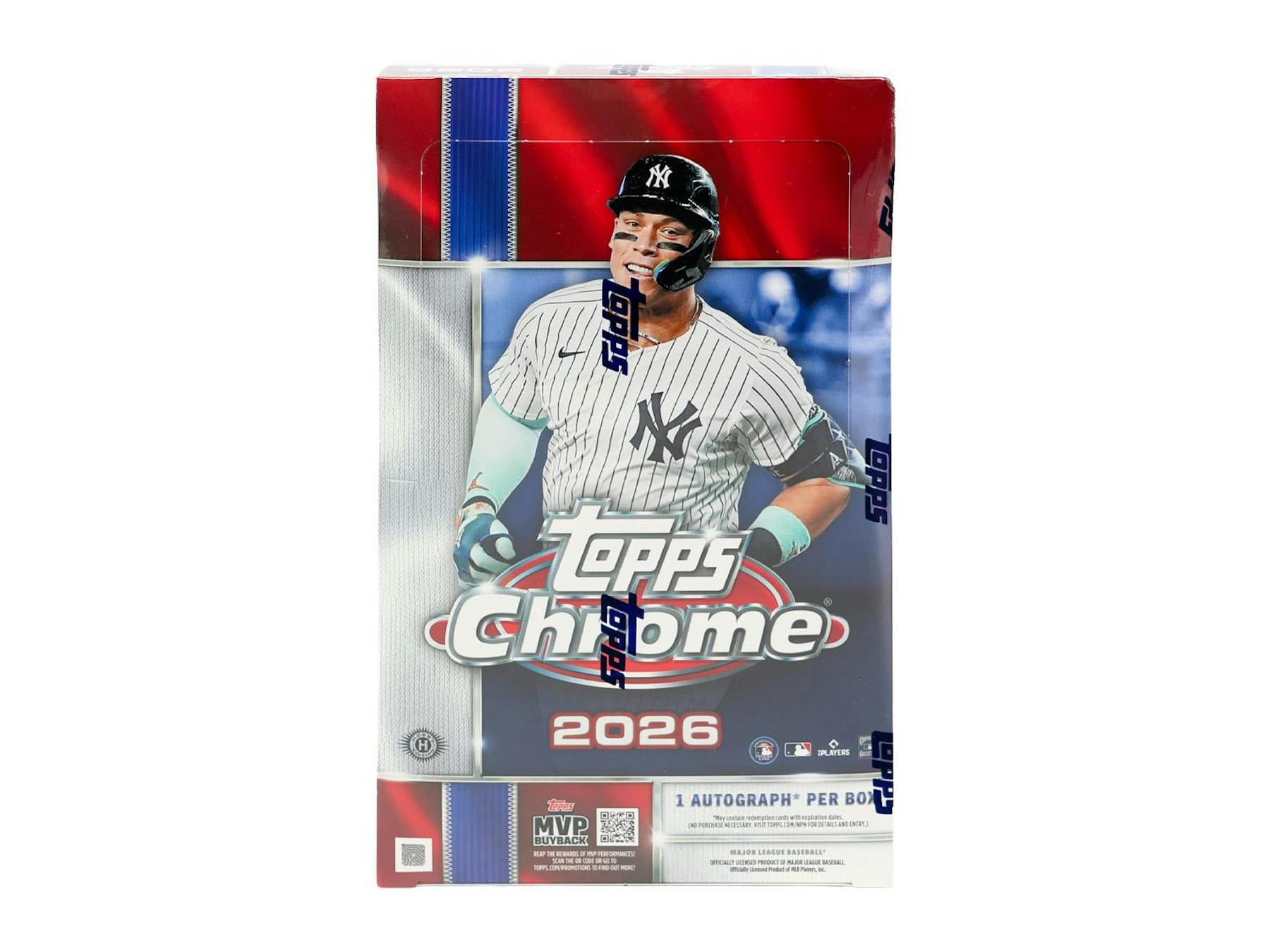 2026 Topps Chrome Baseball Hobby Box (1 Auto)