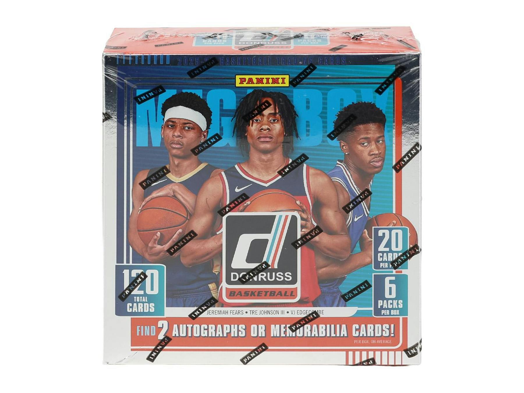 2025/26 Panini Donruss Basketball Mega Box (2 Auto or Mem)