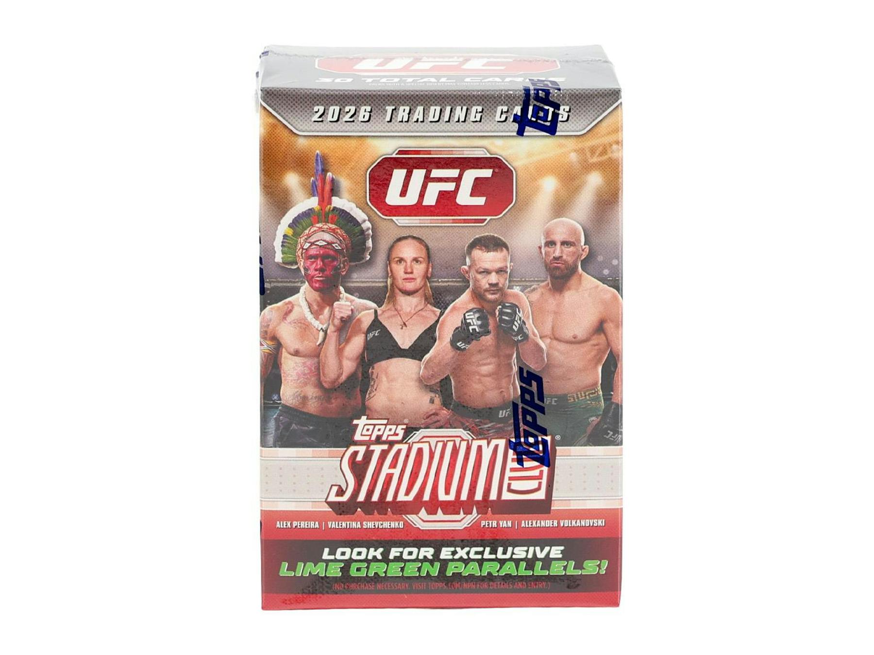 2026 Topps Stadium Club UFC Blaster Box (Lime Green)