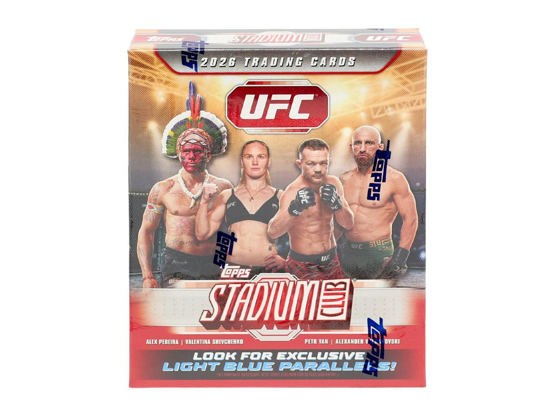 2026 Topps Stadium Club UFC Mega Box (Light Blue)