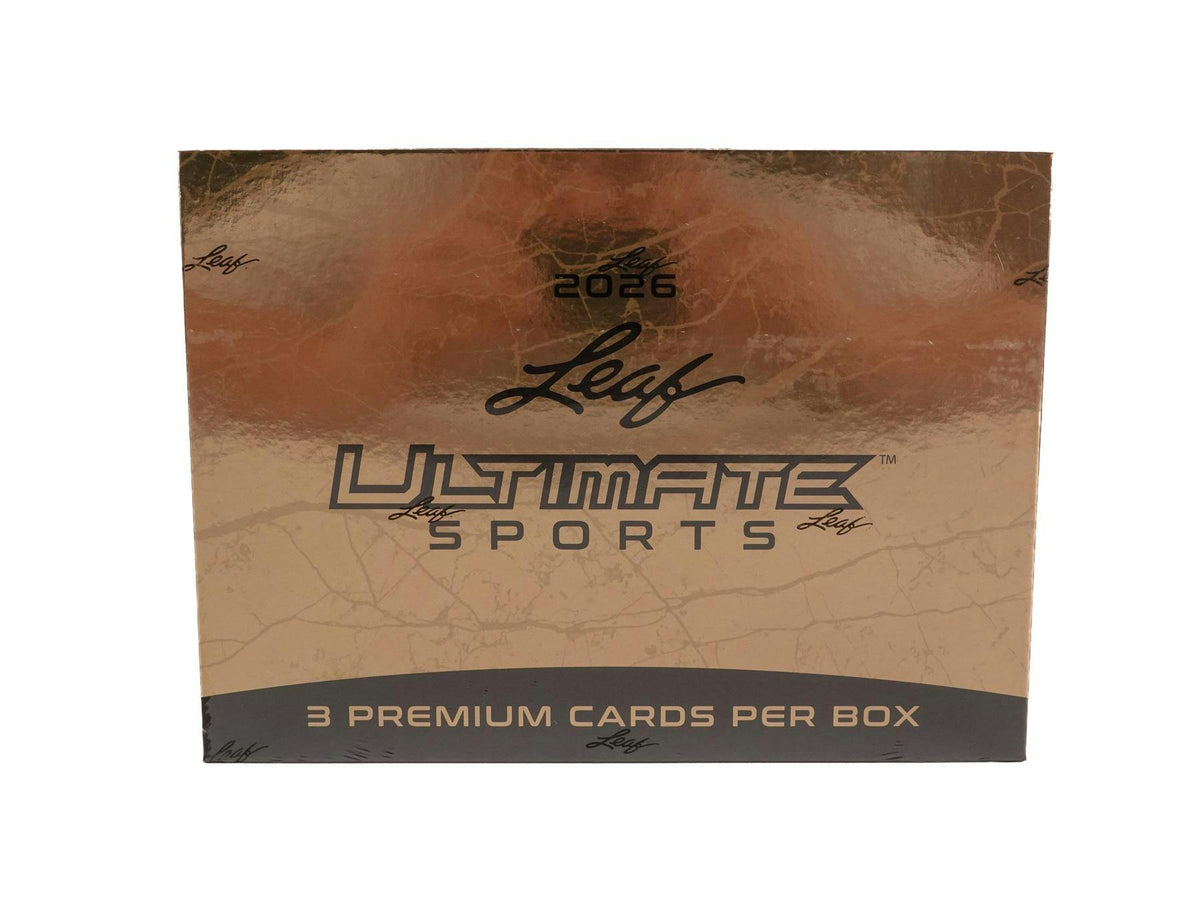 2026 Leaf Ultimate Sports Hobby Box (3 Premium Cards) Multi-Sport