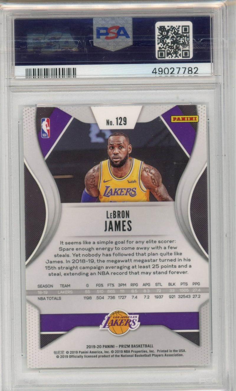 2019 Panini Prizm LeBron James