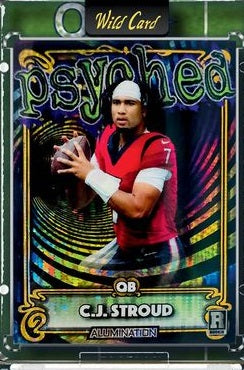 football cards limited edition 2023 Wild Card ALUMINATION Rookie Special Edition NFL Football Card Pa