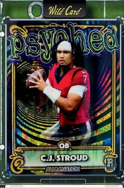 2023 Wild Card ALUMINATION Rookie Special Edition NFL ROY Football Card Pack  (Low Numbered RC in Each Pack) CJ Stroud