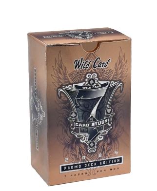 2024 Wild Card 7 Card Studs Promo Football Hobby Box (7 Packs) Metal All Quarterback  Edition