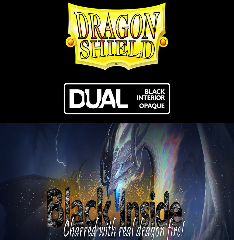 Dragon Shield Sleeves: Dual Matte - Choose Your Color (100 Standard Size Deck Protectors)