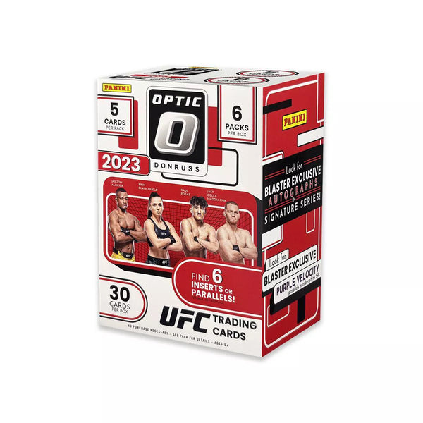 2023 Panini Donruss Optic UFC Factory Sealed  Blaster Box (Purple Velocity)