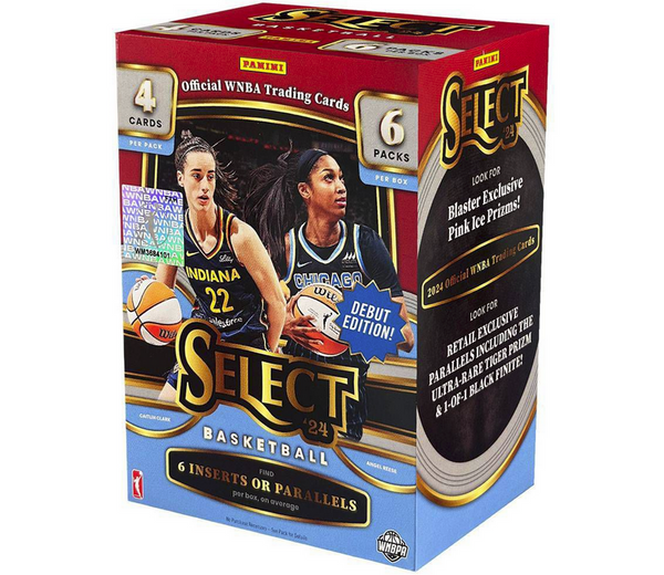 2024 Panini Select WNBA Basketball Blaster Box (Debut Edition) Caitlin Clark / Angel Reese