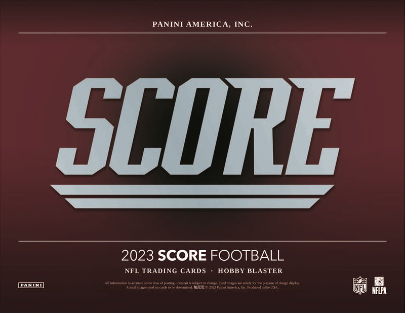 2023 Panini Score Football HOBBY EXCLUSIVE BLASTER Black Box (Pink Exclusive)