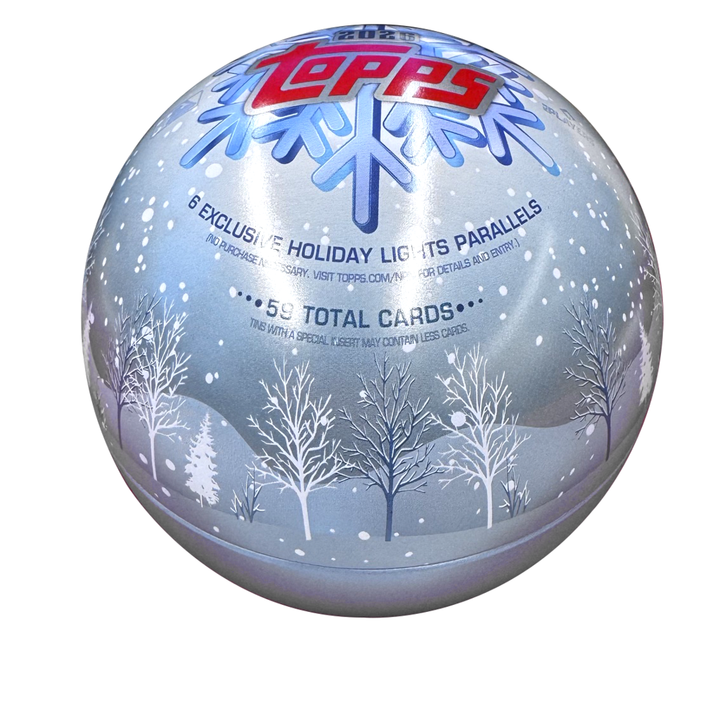 2026 Topps Holiday Baseball Hobby Collector Tin Box Christmas Edition