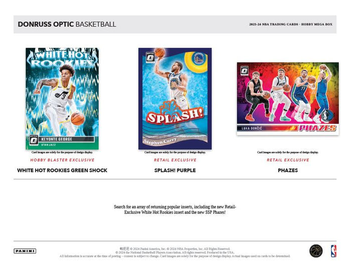 HOBBY 2023/24 Panini Donruss Optic NBA Basketball Blaster HOBBY 2023/24 Panini Donruss Optic NBA Basketball Blaster