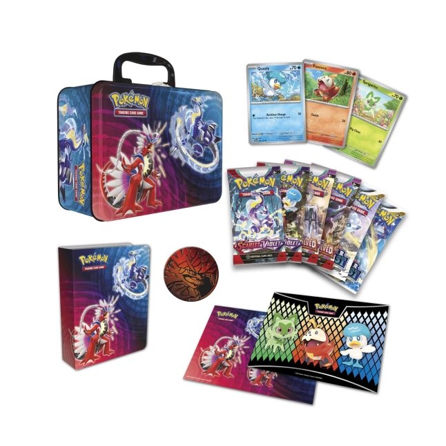 Pokémon TCG: Collector Chest (Summer 2023) Lunch Box Tin (6 Packs)