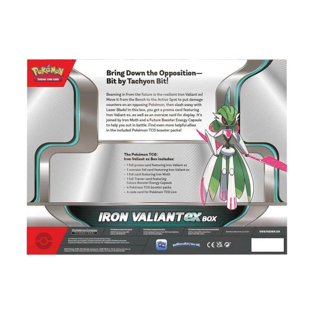 Pokémon TCG: Iron Valiant ex Box