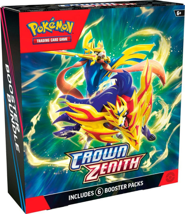 Pokemon SWSH Crown Zenith Booster Bundle (6 Packs)