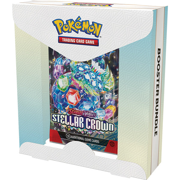 Pokemon Stellar Crown Booster Bundle (6 Packs)