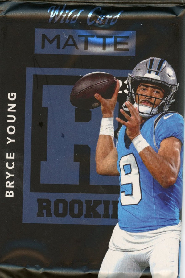 2023 Wild Card Matte Guaranteed Encased Rookie Card Bryce Young RC