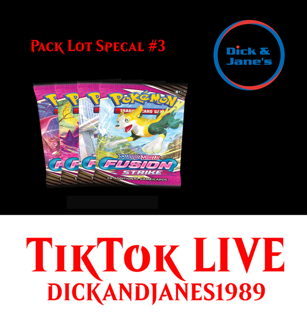 Pokemon Special Pack Lot #3 Configuration LIVE