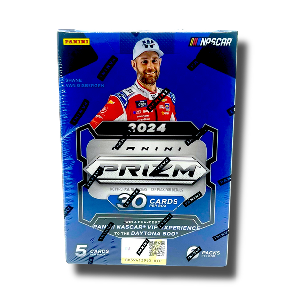 Hobby 2024 Panini Prizm NASCAR Racing Blaster Box (Green Ice Prizms)