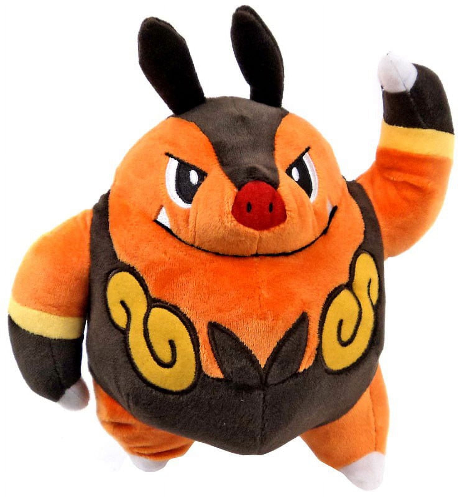 Pokemon Center Black and White Pokedoll Chaobu / Pignite Plush, 8"