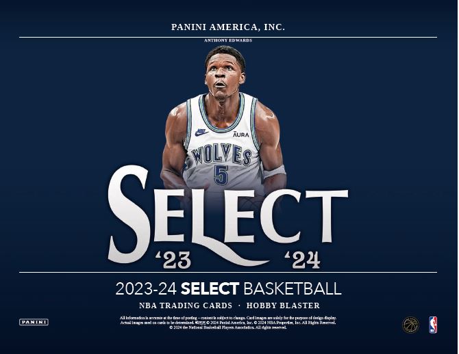 2023/24 Panini Select Basketball Hobby Exclusive Blaster Box (Green Ice Prizm Exclusive, Zebra / Tigers)