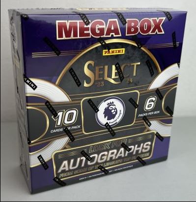 2023/24 Panini Select Premier League Soccer MEGA BOX (Pink or Orange Ice?)