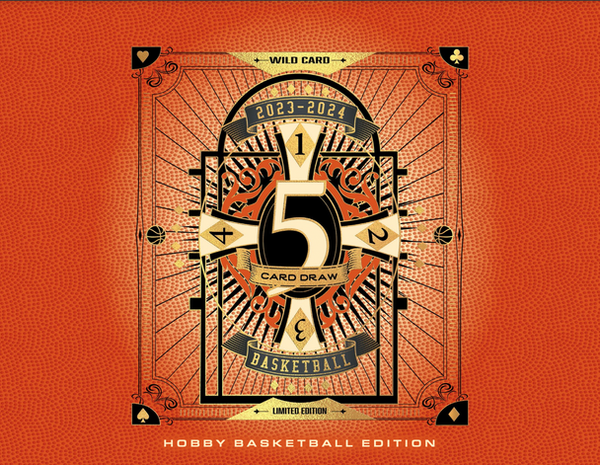 2023 Wild Card 5 Card Draw Stacked Deck Basketball Hobby Box (5 Autos)