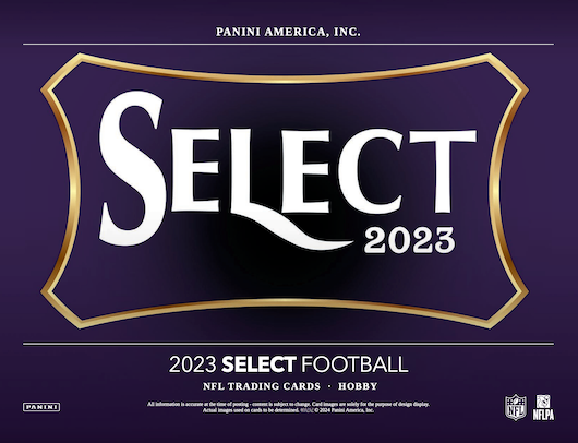 ONE PACK from 2023 Panini Select Football Hobby Box (Feeling Lucky?)