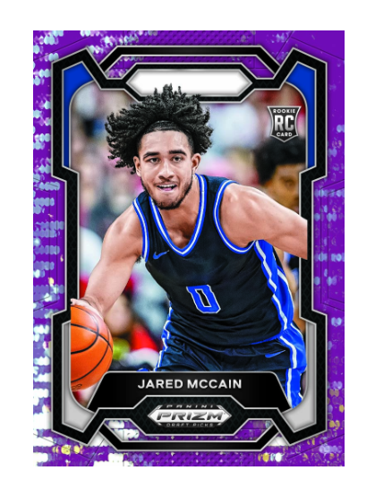 Mega 2024/25 Prizm Draft Picks Collegiate Basketball Retail Box (12 Red Ice)