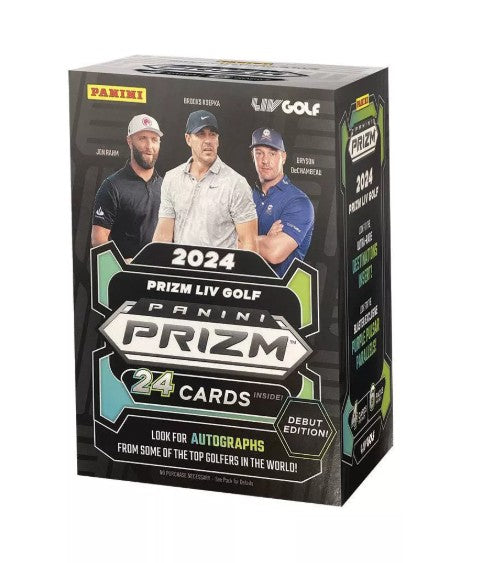 2024 Panini Prizm LIV Golf Trading Card Blaster Box (Purple Pulsars)