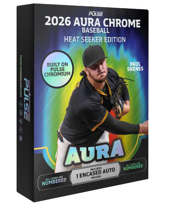 Pulse - 2026 Aura Chrome Baseball Heat Seeker Edition (1 Auto)