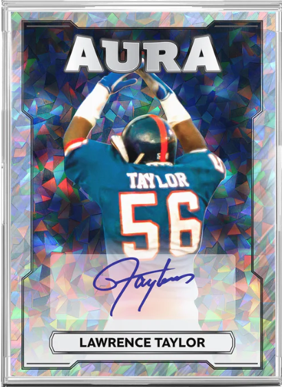2026 Pulse Aura Chrome Football Heat Seeker Edition (1 Auto)