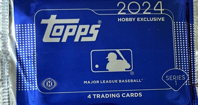2024 Topps Series 1 Baseball 1989 Chrome Silver Packs (4 Mojo Cards/Pack)
