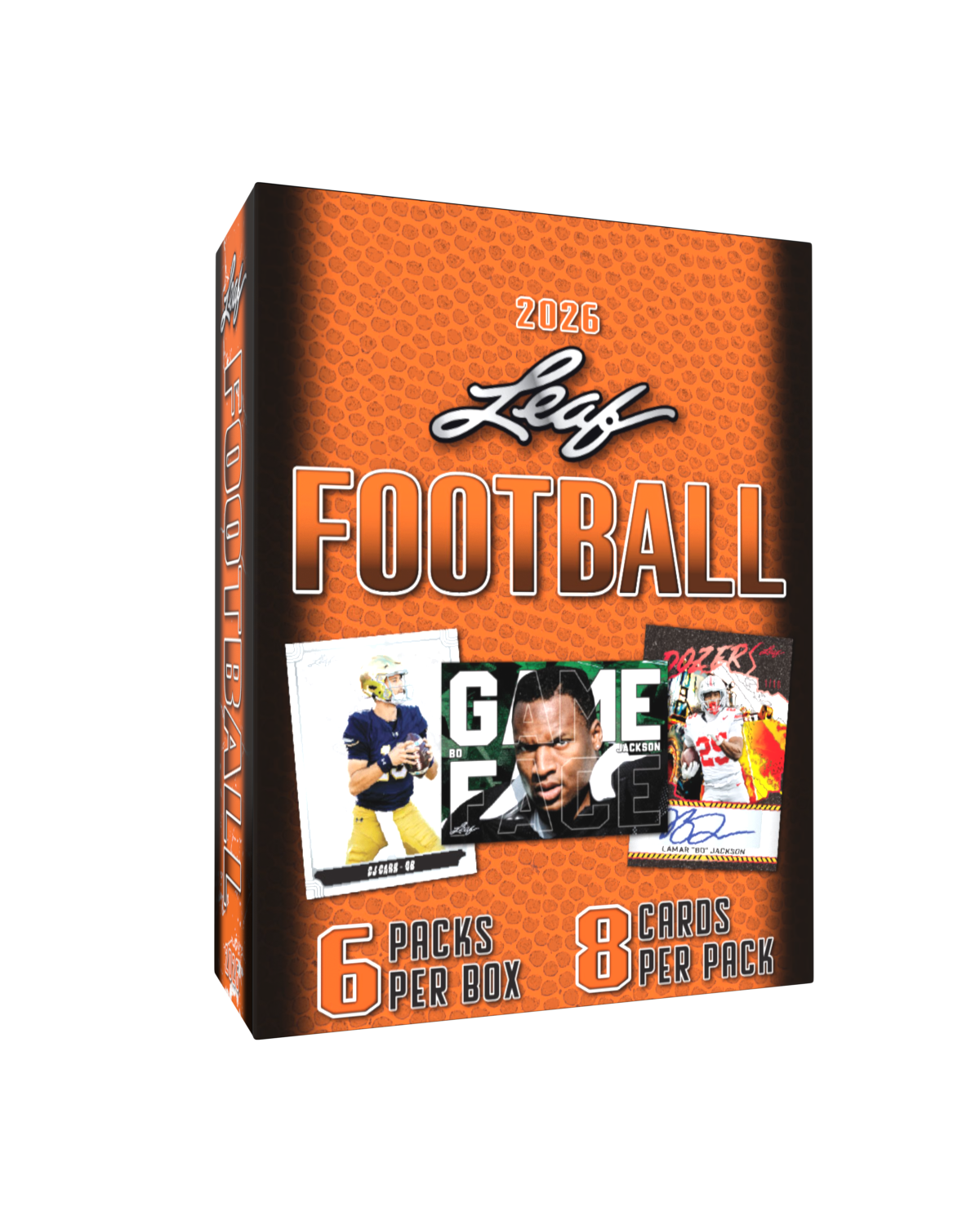 2026 Leaf Football Hobby Box (6 Autos)
