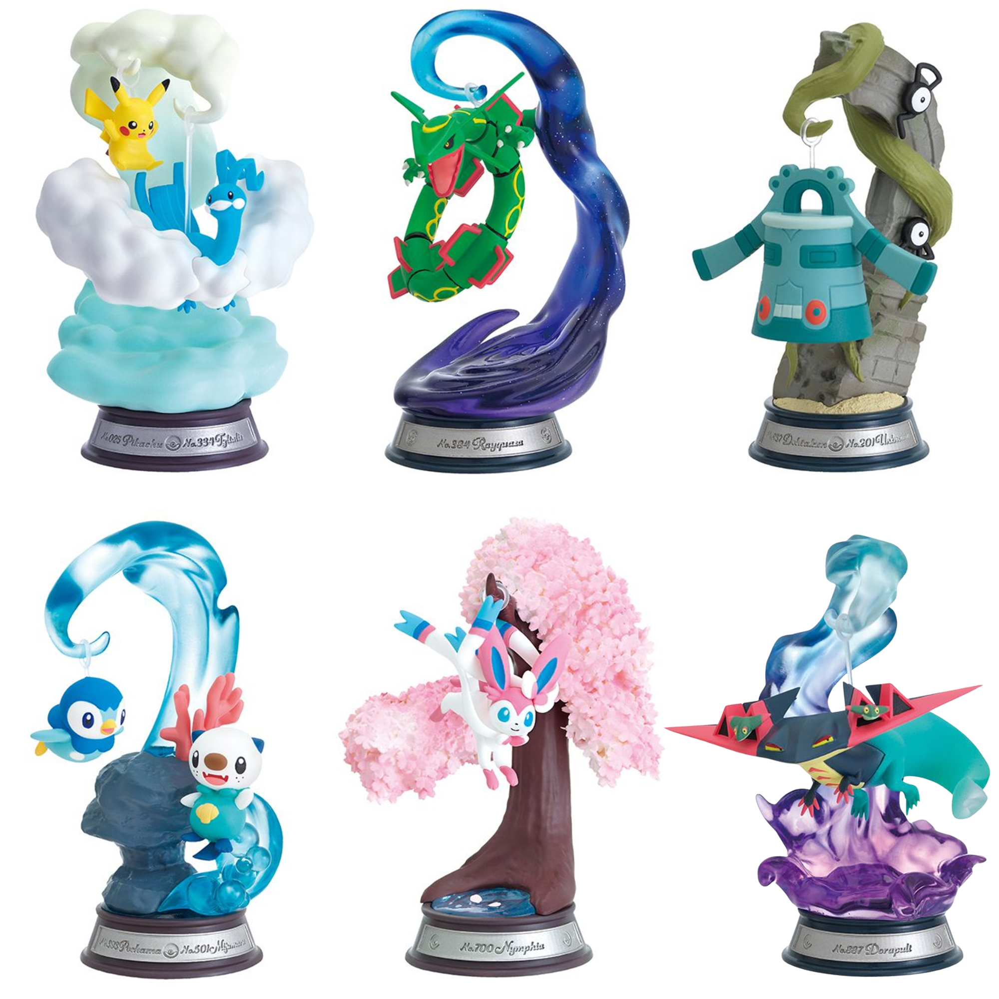 Re-ment Pokémon SWING VIGNETTE Collection 2 - Blind Box Random Figure
