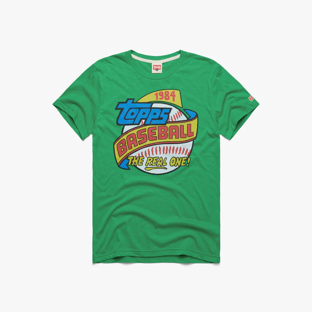 Topps Baseball 1984 T-Shirt (In-Store Only) Green