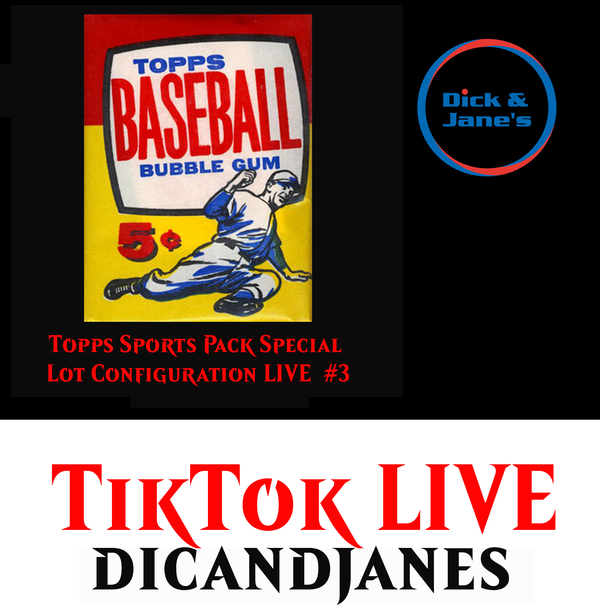 Topps Sports Pack Special Lot Configuration LIVE #3