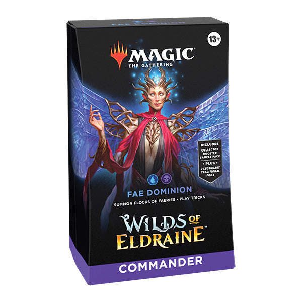Magic the Gathering MTG  Wilds of Eldraine - Commander Deck - Fae Dominion
