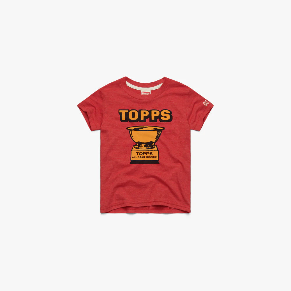Youth Topps All Star Rookie Cup Red Tee T-Shirt (In-Store Only) Kids Sized