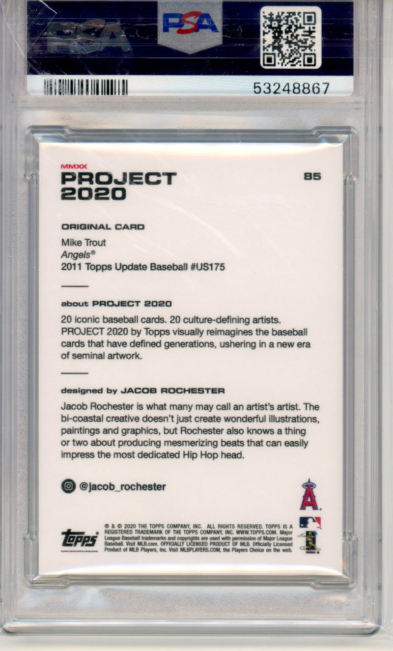 2020 Topps Project 2020 Mike Trout