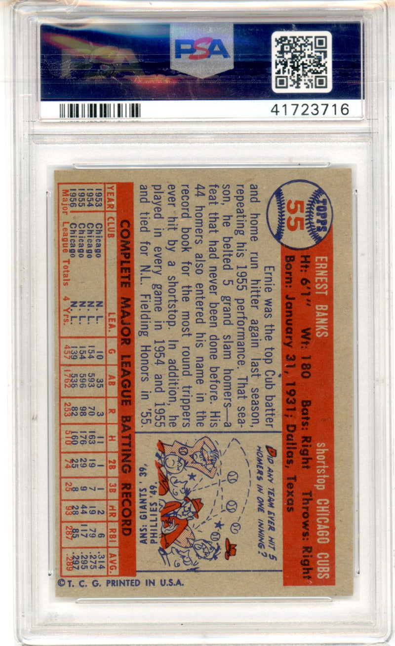 1957 Topps Ernie Banks