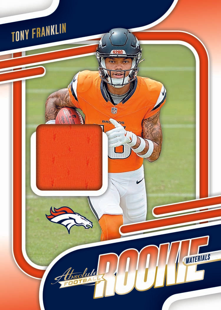 Hobby 2024 Panini Absolute Football Mega Box (1 Auto or Mem and Teal Parallels) 42 Cards