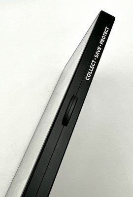 Black - Magentic Aluminum PSA Slab Case
