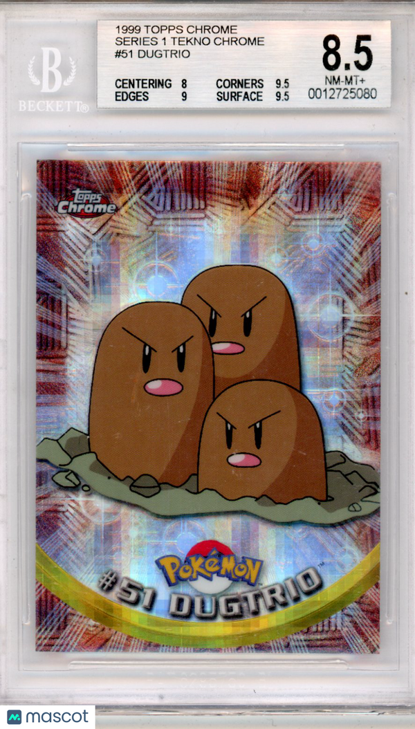 2000 Pokémon TCG Dugtrio #51 BGS 8.5