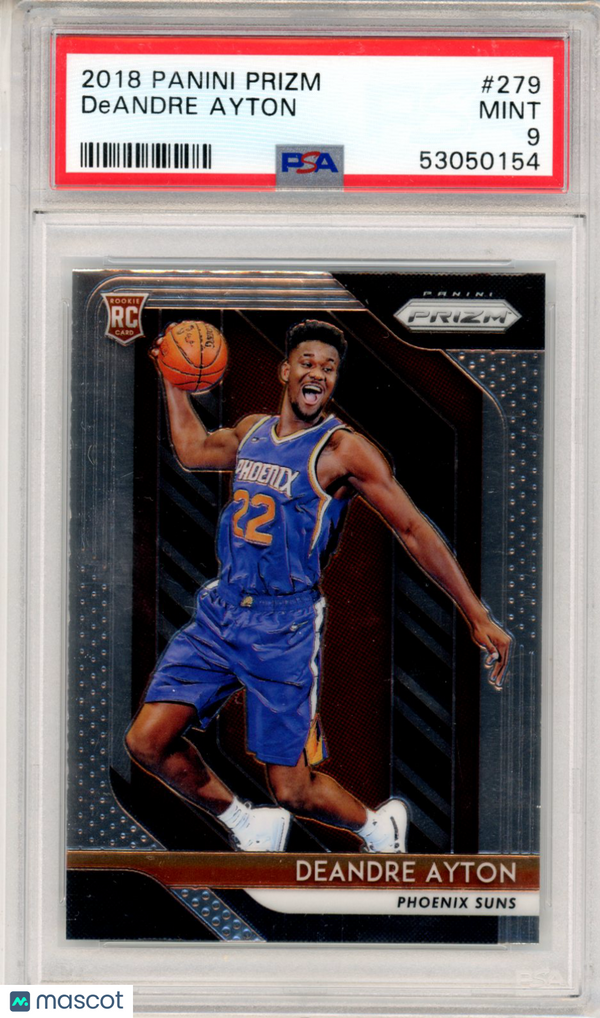 2018 Panini Prizm DeAndre Ayton #279 PSA 9 Basketball