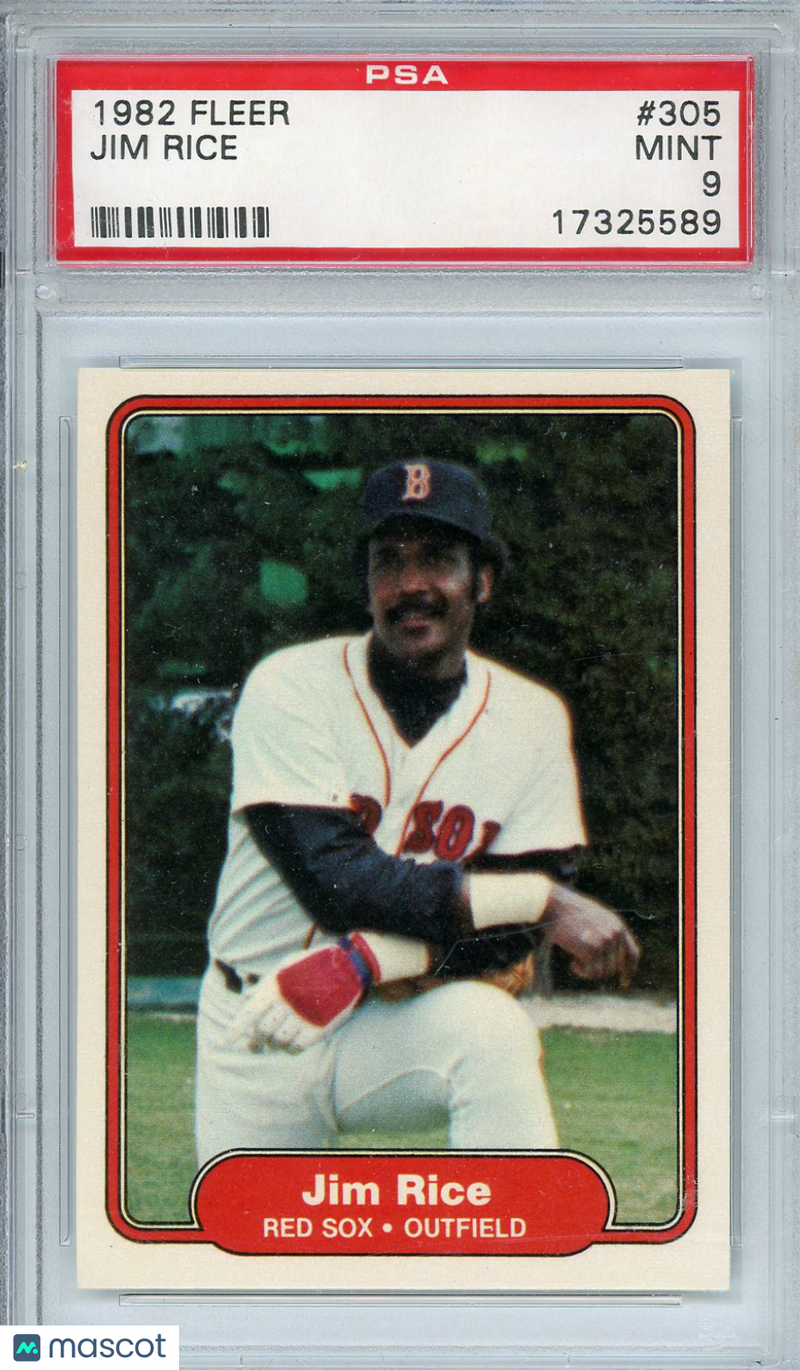 1982 Fleer Jim Rice