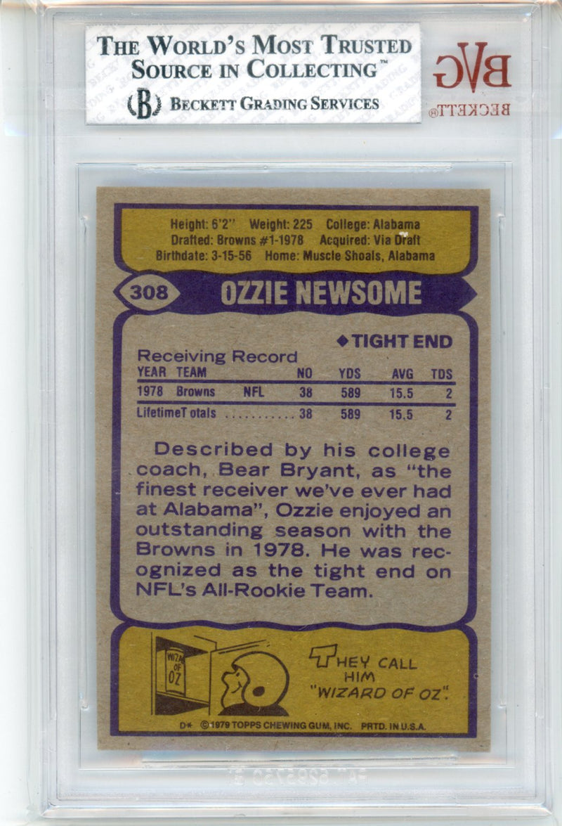 1979 Topps Ozzie Newsome