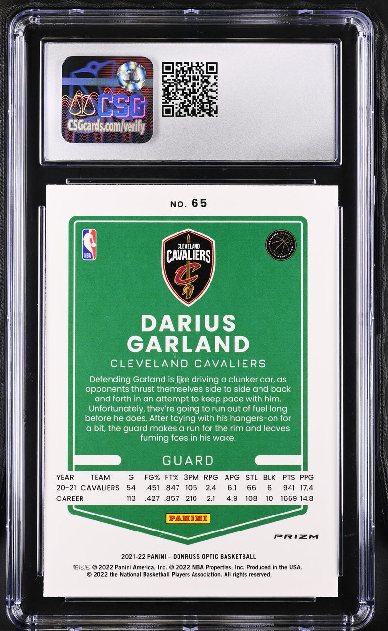 2021 Optic Darius Garland Red & Green